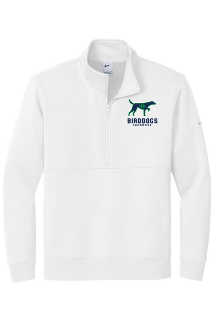 HHH Birddogs Embroidered Nike Club Fleece Sleeve Swoosh 1/2-Zip