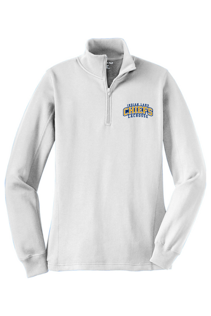 Indian Land Chiefs Adult Women's Embroidered Quarter-Zip Pullover