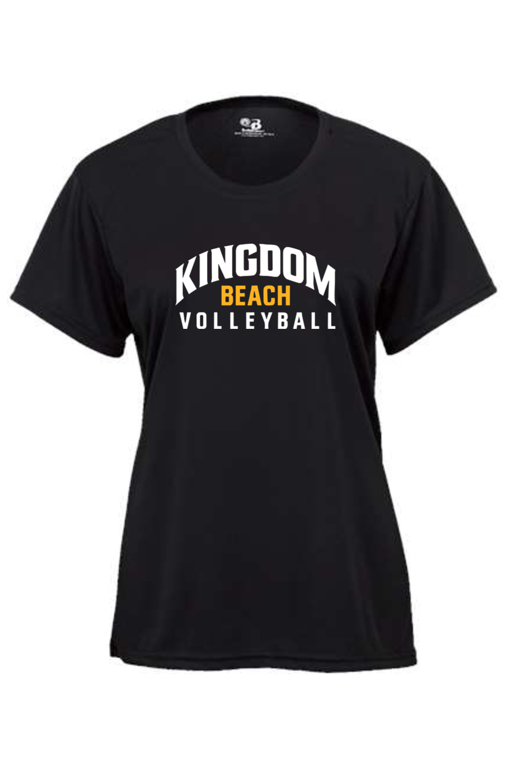 Kingdom Beach Volleyball Youth Girl's Athletic T-Shirt