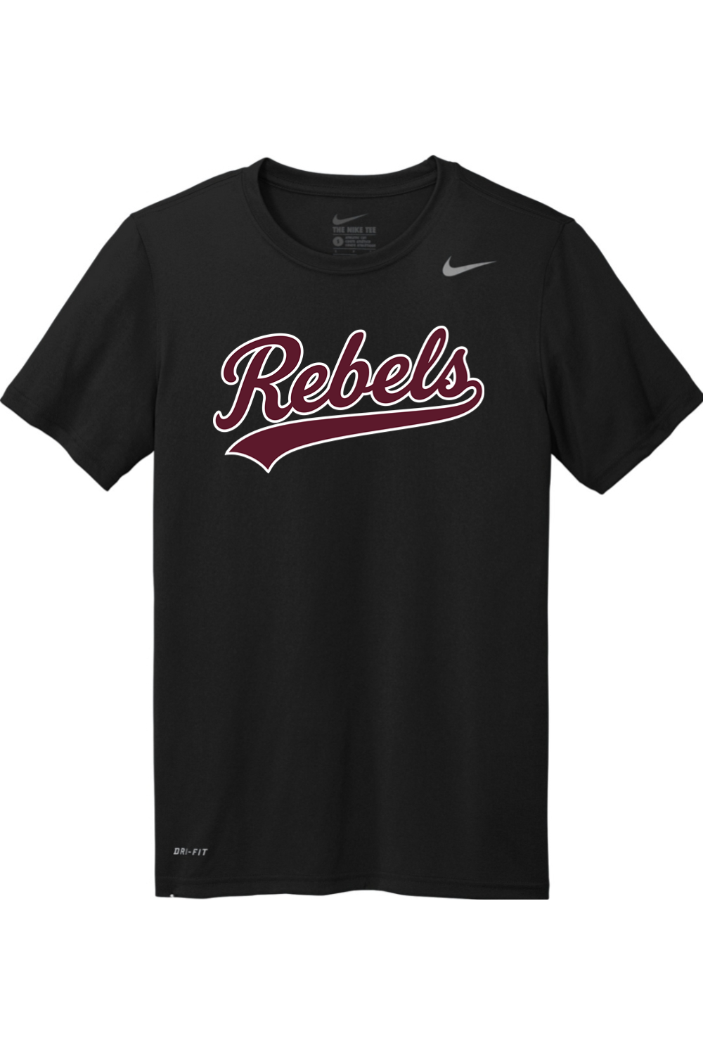 Rebels Travel Baseball Nike Team rLegend Tee