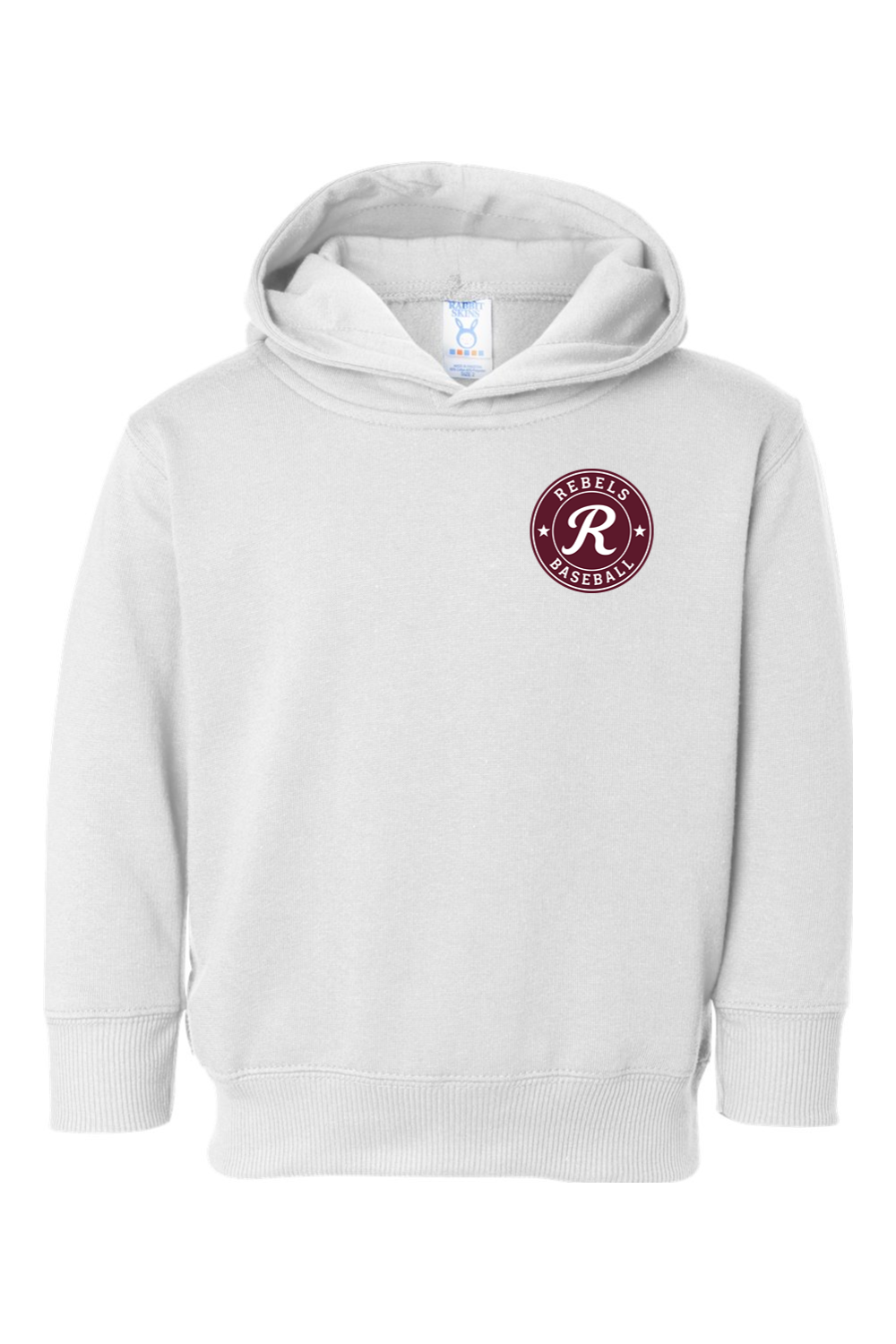 Rebels Travel Baseball Toddler Fleece Hoodie