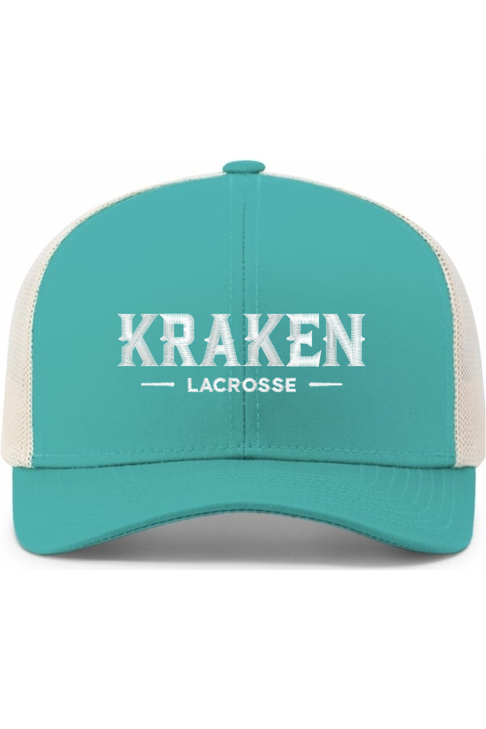 Kraken Lacrosse Embroidered Trucker Hat