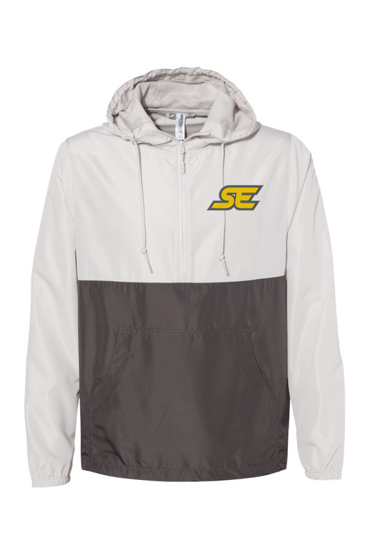 Southern Edge Lacrosse Independent Trading Co. Unisex Lightweight Quarter-Zip Windbreaker Pullover Jacket