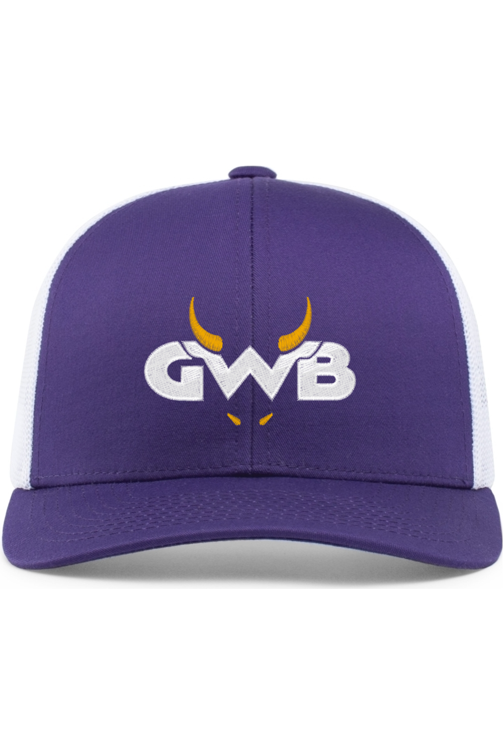 Great White Buffalo Embroidered Trucker Hat