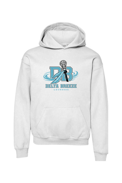 Delta Breeze Lacrosse Youth Hoodie
