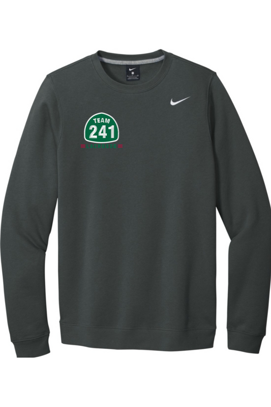 California Lacrosse Embroidered Nike Club Fleece Crew