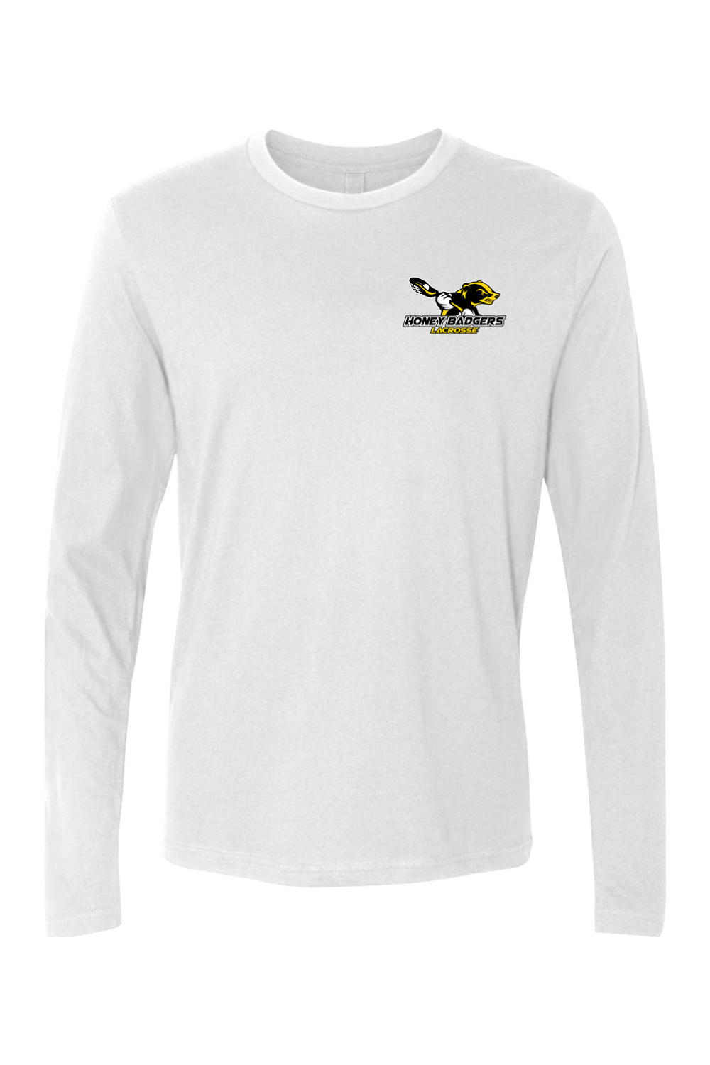 Honey Badgers Lacrosse Adult Long Sleeve T-Shirt