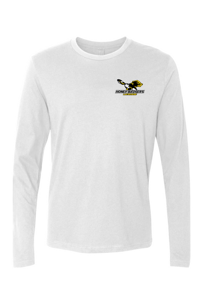 Honey Badgers Lacrosse Adult Long Sleeve T-Shirt