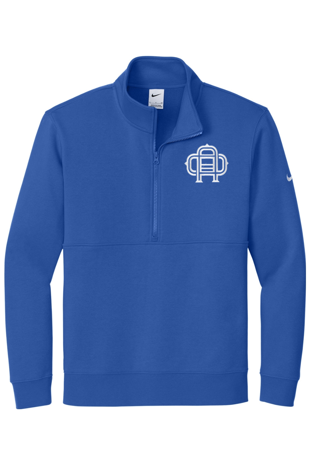 Atletico Orlando Embroidered Nike Club Fleece Sleeve Swoosh 1/2-Zip