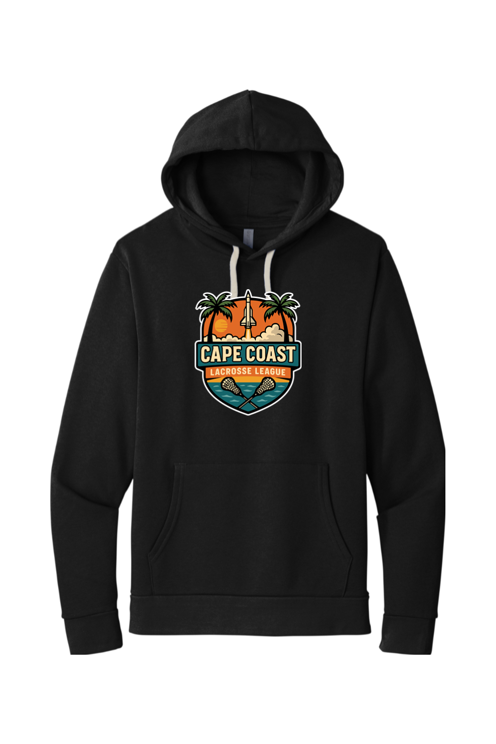 Cape Coast Lacrosse Adult Premium Lightweight Hoodie