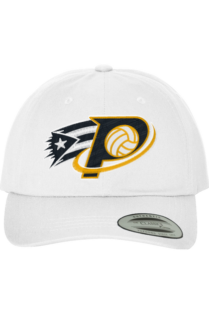 Presente Volleyball Embroidered Dad Hat