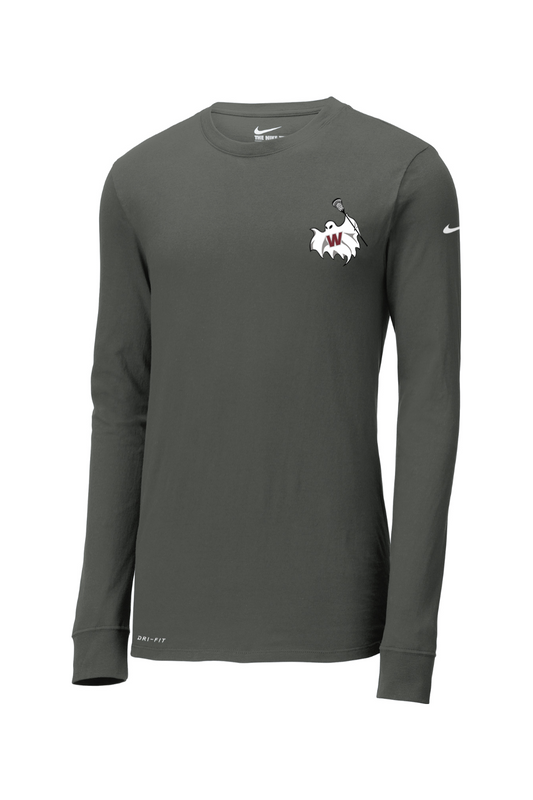 Westford Lacrosse Nike Dri-FIT Cotton/Poly Long Sleeve Tee