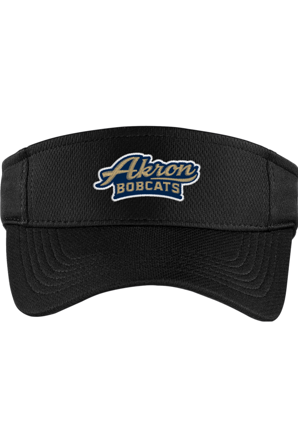 Arkron Bobcats Basketball Embroidered Visor