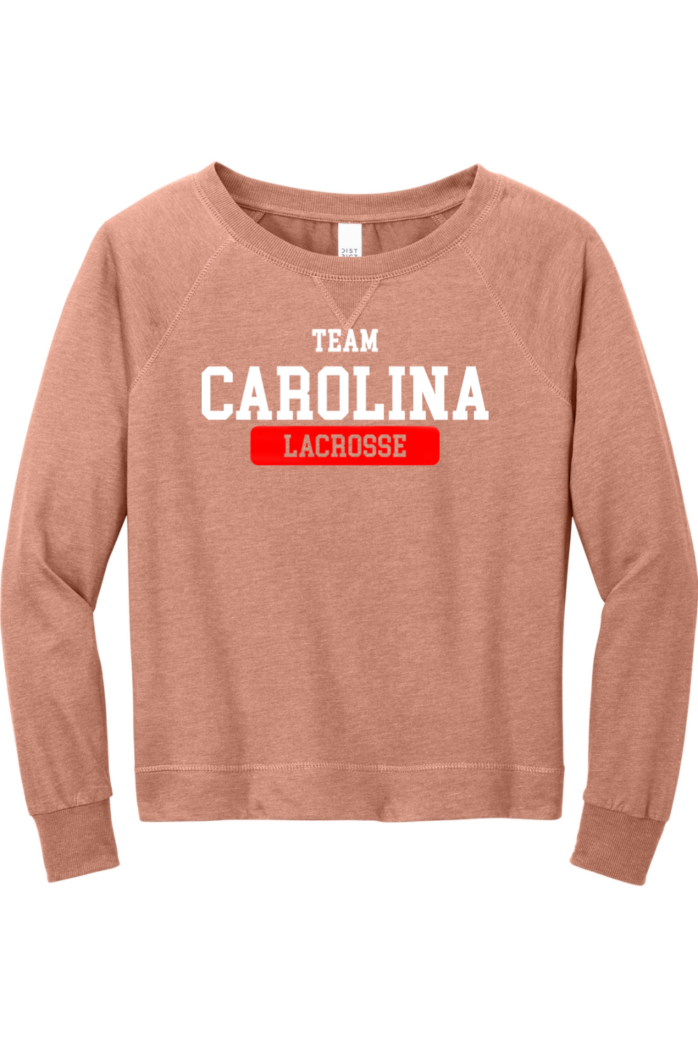 Team Carolina District Women's Featherweight French Terry Long Sleeve Crewneck