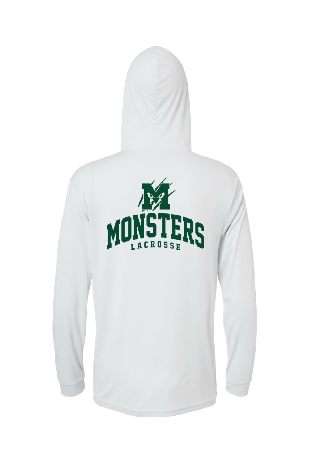 MONSTERS LACROSSE Paragon Bahama Performance Hooded Long Sleeve T-Shirt