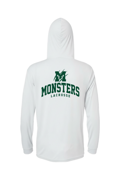 MONSTERS LACROSSE Paragon Bahama Performance Hooded Long Sleeve T-Shirt