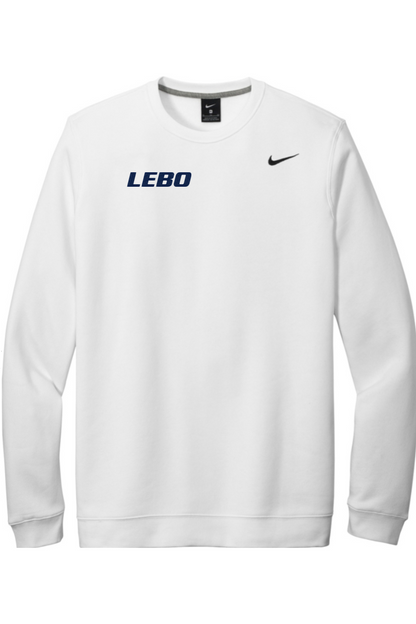 Mt. Lebanon SA Embroidered Nike Club Fleece Crew