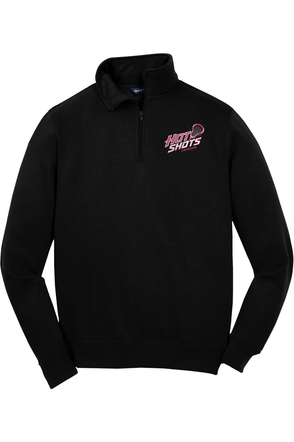 Hot Shots Lacrosse Adult Embroidered Quarter-Zip Pullover