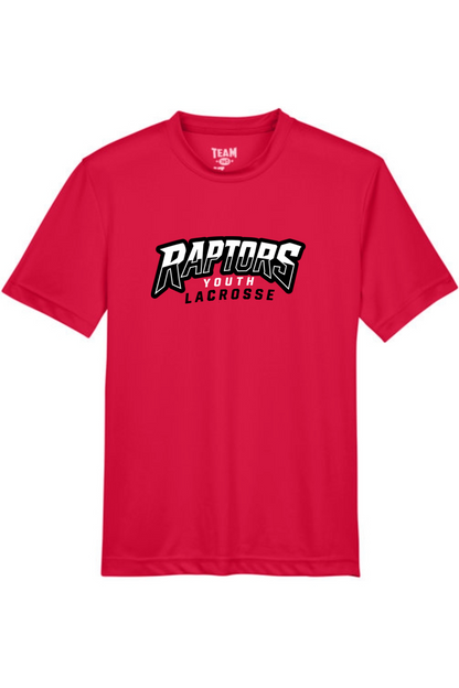 Raptors Lacrosse Youth Athletic T-Shirt