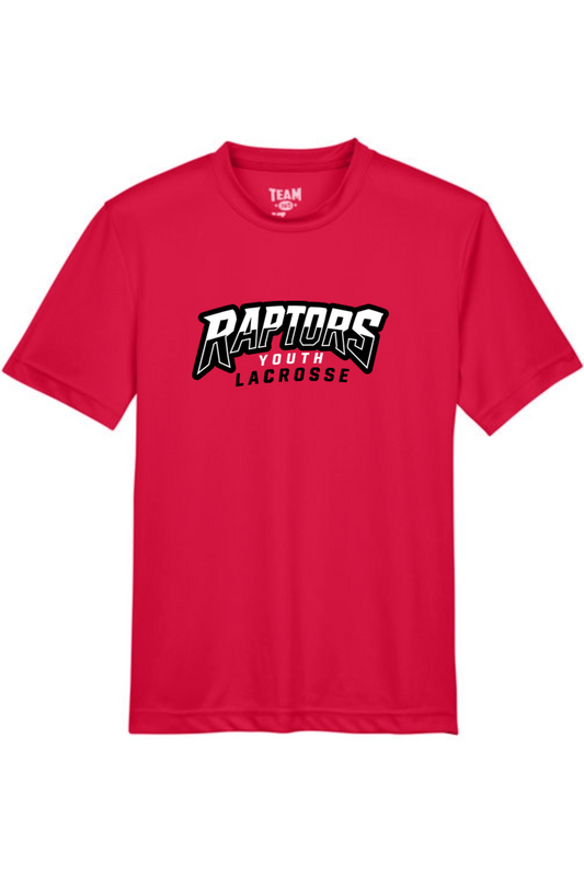 Raptors Lacrosse Youth Athletic T-Shirt