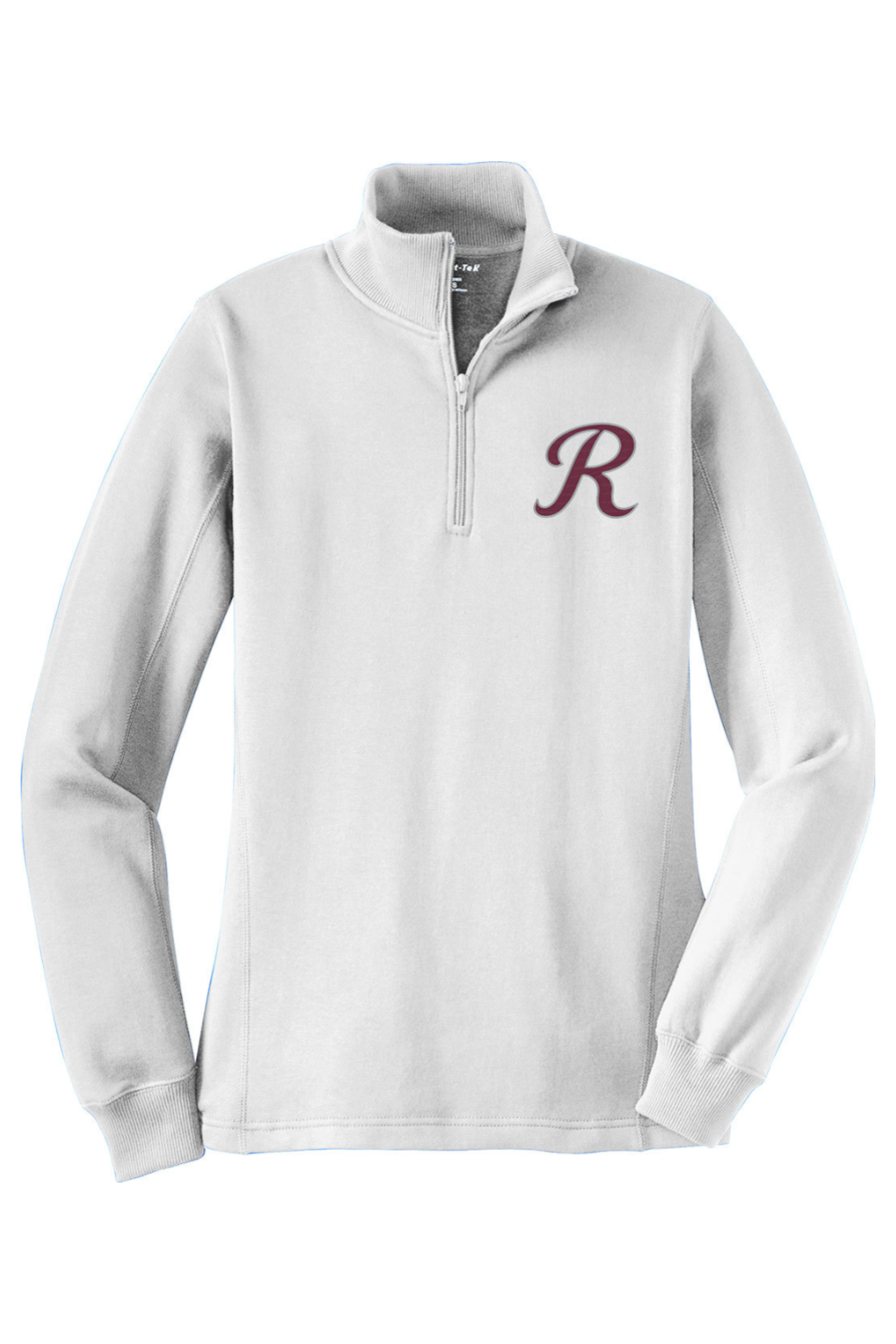 Rebels Travel Baseball Adult Women's Embroidered Quarter-Zip Pullover