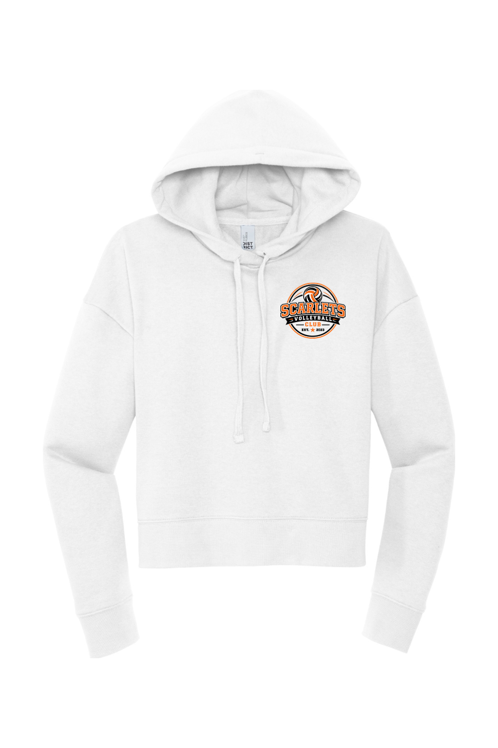 Scarlets Volleyball Adult Women's Fleece Hoodie