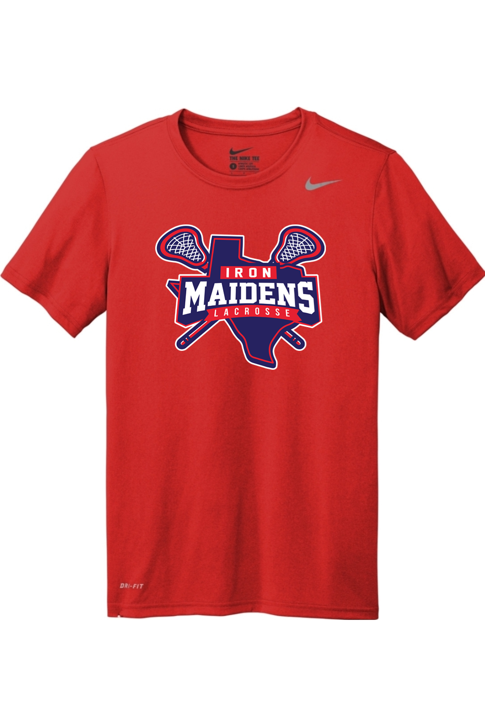 Iron Maidens Lacrosse Nike Team rLegend Tee
