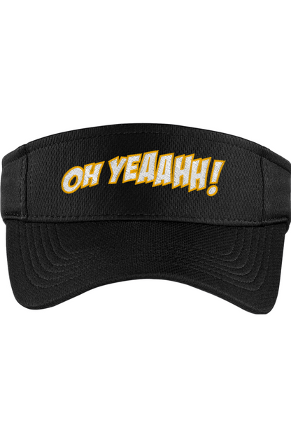 Oh Yeah LC Embroidered Visor
