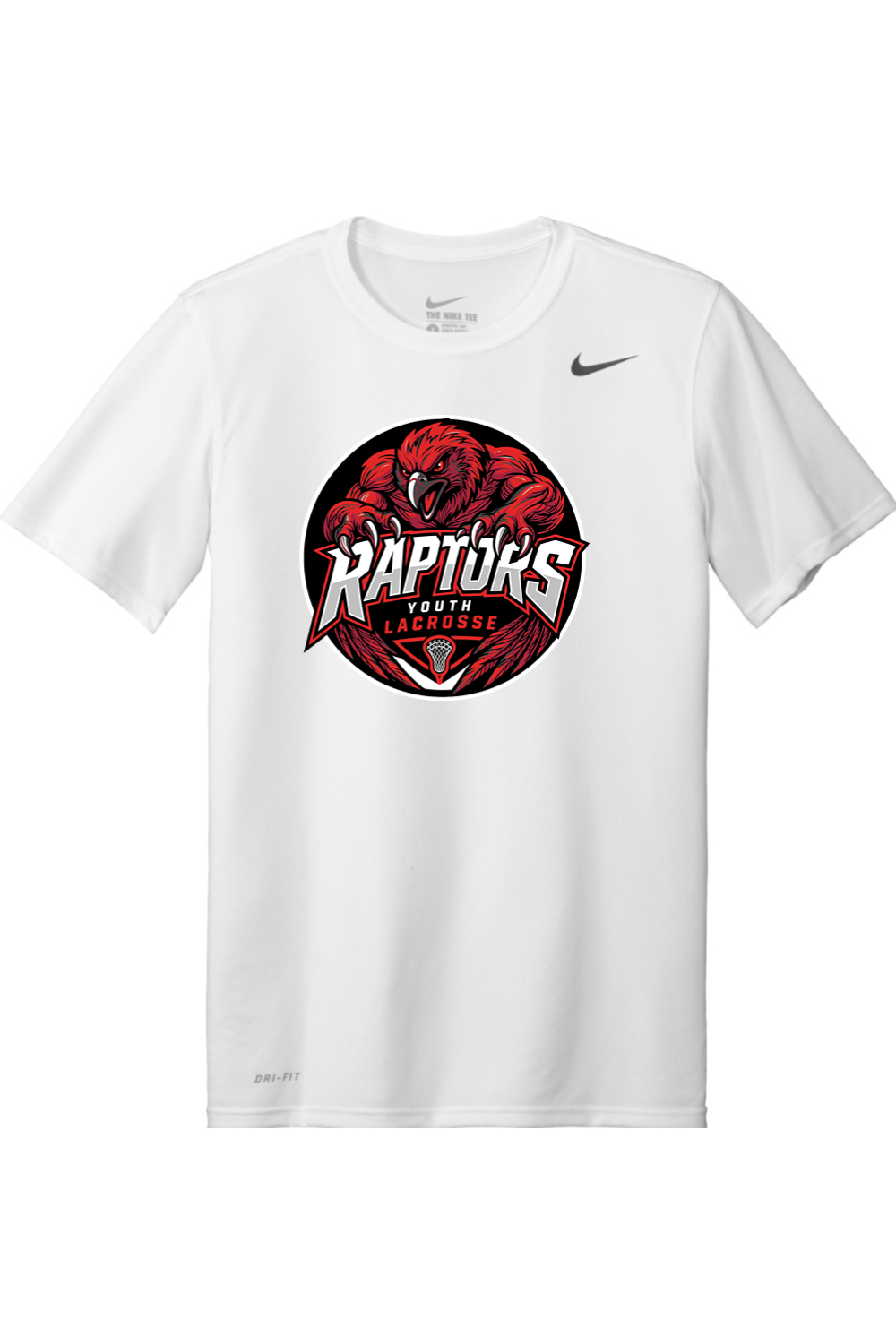 Raptors Lacrosse Nike Team rLegend Tee