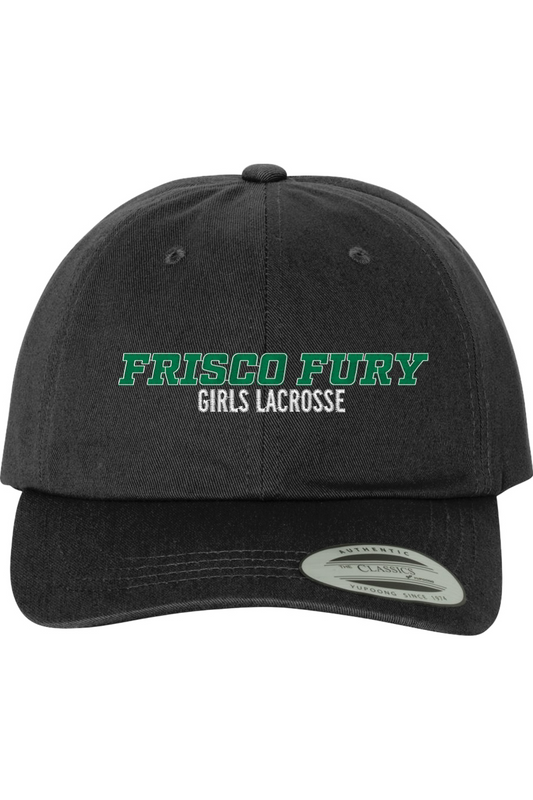 Frisco Fury Lacrosse Embroidered Dad Hat