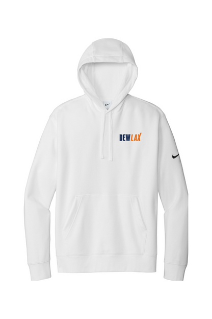 DEWLAX LC Embroidered Nike Club Fleece Sleeve Swoosh Pullover Hoodie