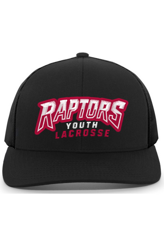 Raptors Lacrosse Embroidered Trucker Hat