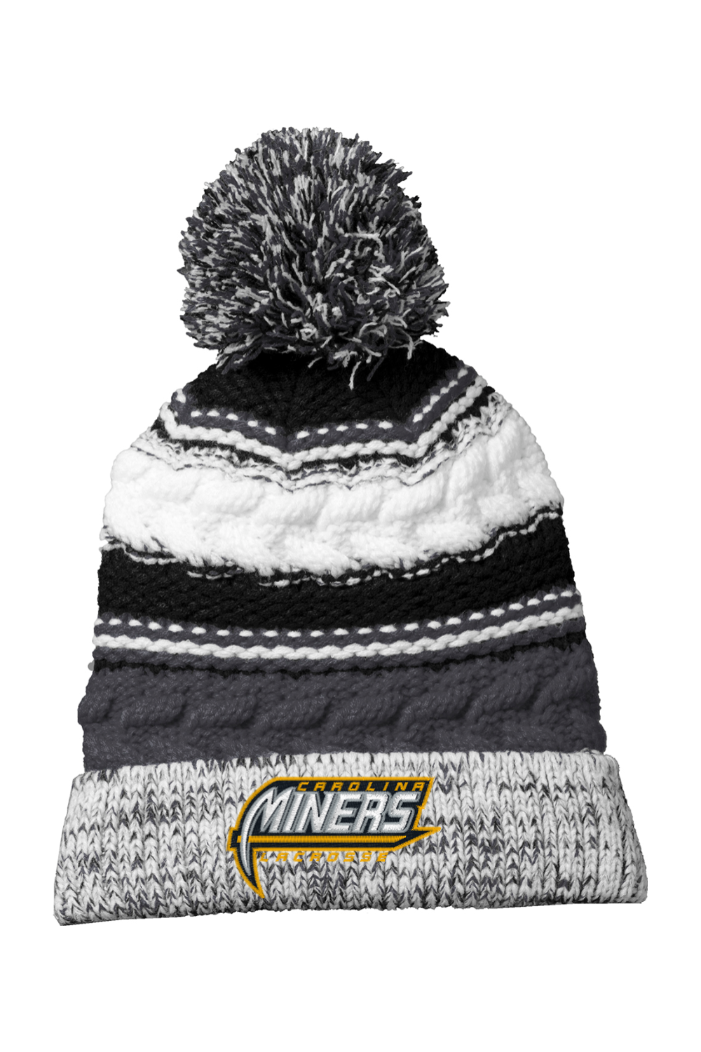 Carolina Miners Sport-Tek Pom Pom Team Beanie