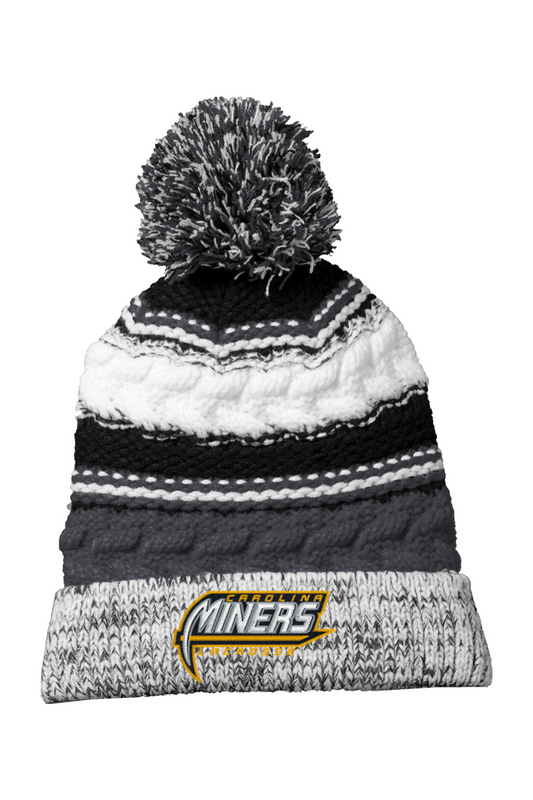 Carolina Miners Sport-Tek Pom Pom Team Beanie