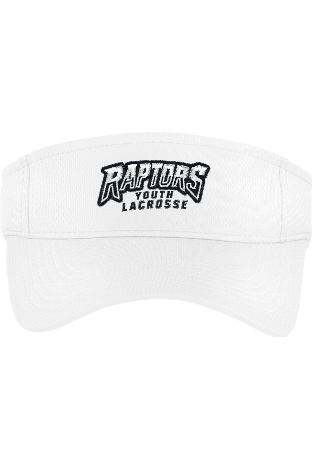 Raptors Lacrosse Embroidered Visor