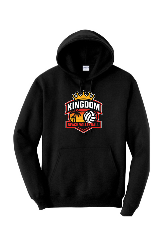 Kingdom Beach Volleyball Adult Heavyweight Hoodie