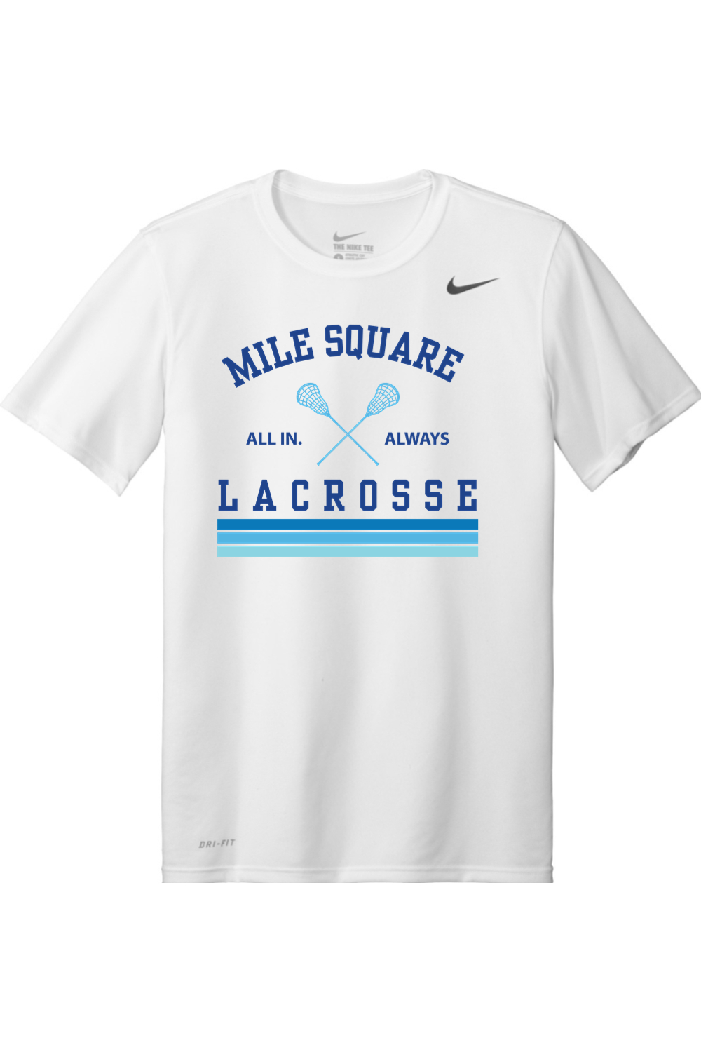 Mile Square Lacrosse Nike Team rLegend Tee