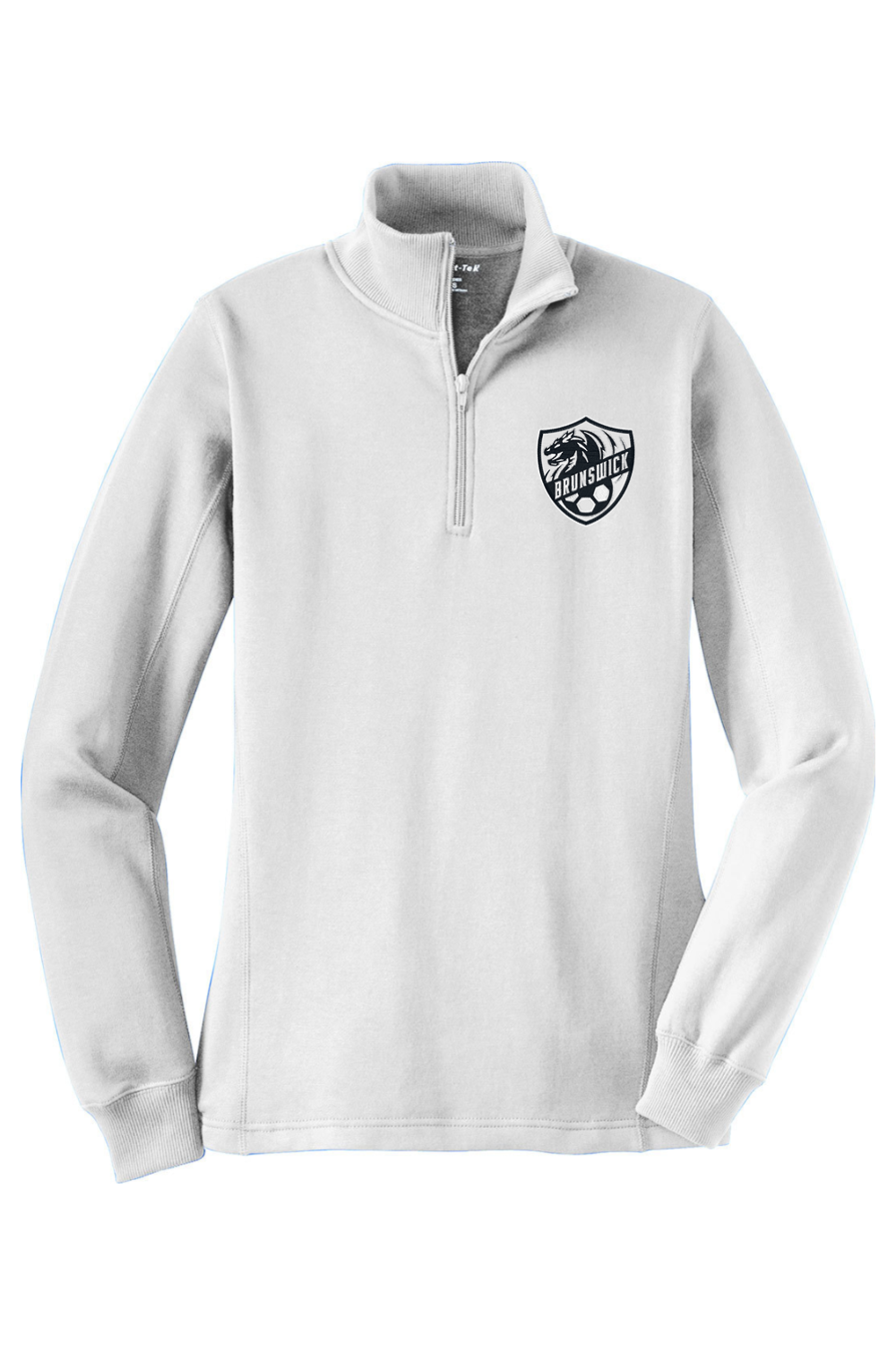 Brunswick Dragons Soccer Adult Women's Embroidered Quarter-Zip Pullover