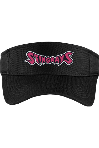 Stingrays Soccer Embroidered Visor