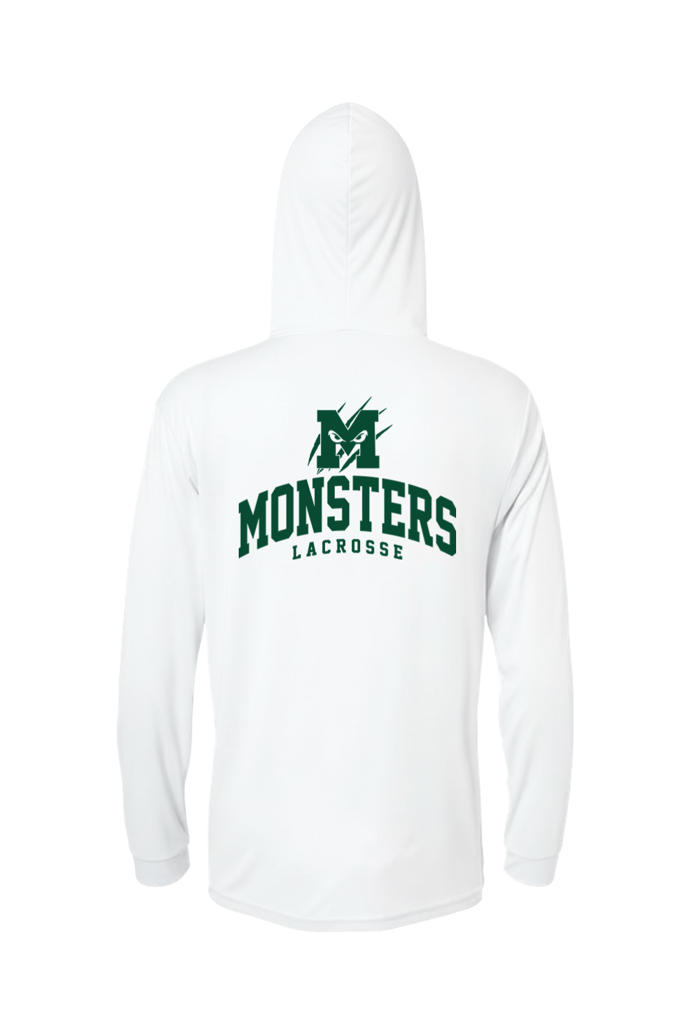 MONSTERS LACROSSE Paragon Bahama Performance Hooded Long Sleeve T-Shirt