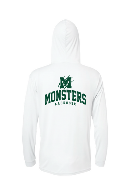 MONSTERS LACROSSE Paragon Bahama Performance Hooded Long Sleeve T-Shirt