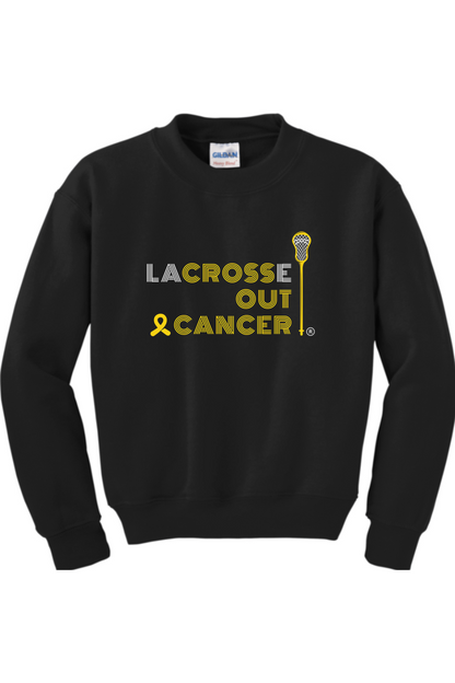 LaCROSSe Out Cancer Youth Sweatshirt