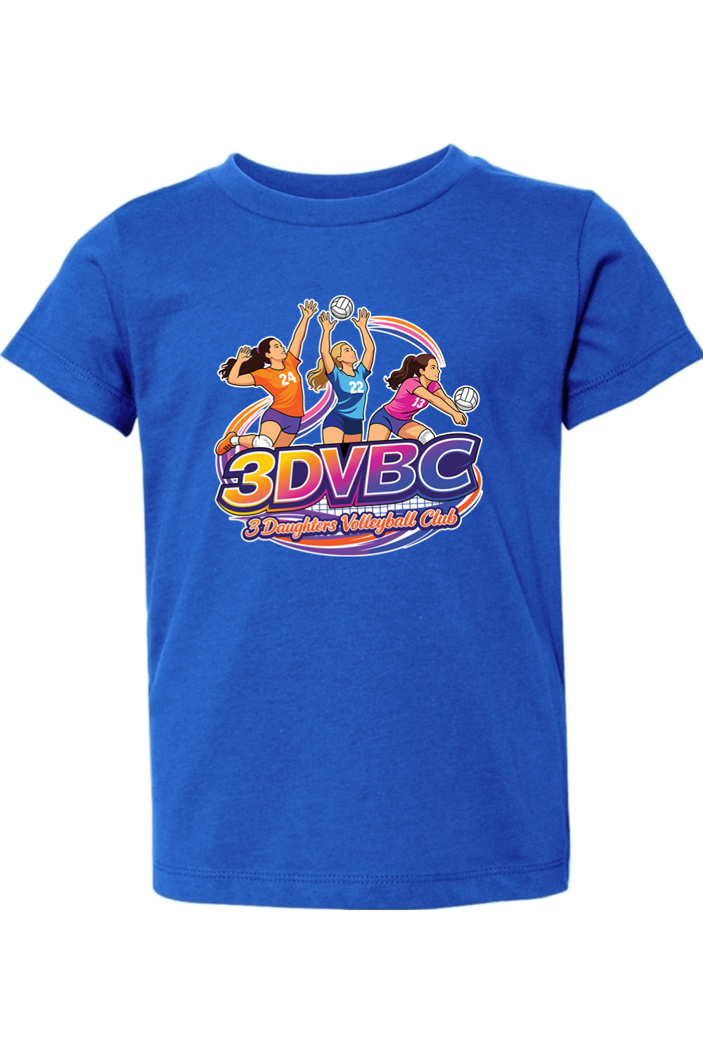 3DVBC Volleyball Toddler T-Shirt