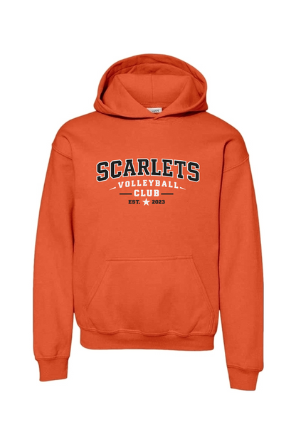 Scarlets Volleyball Youth Hoodie