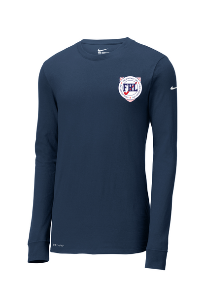 Field Hockey Life Nike Dri-FIT Cotton/Poly Long Sleeve Tee
