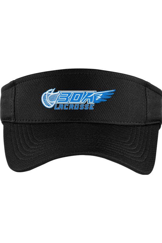 30A Lacrosse Embroidered Visor