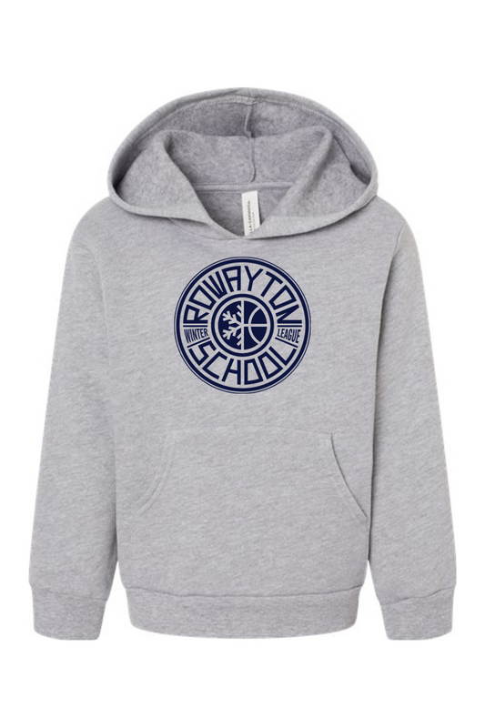 Rowayton Basketball Bella + Canvas Toddler Sponge Fleece Pullover Hoodie