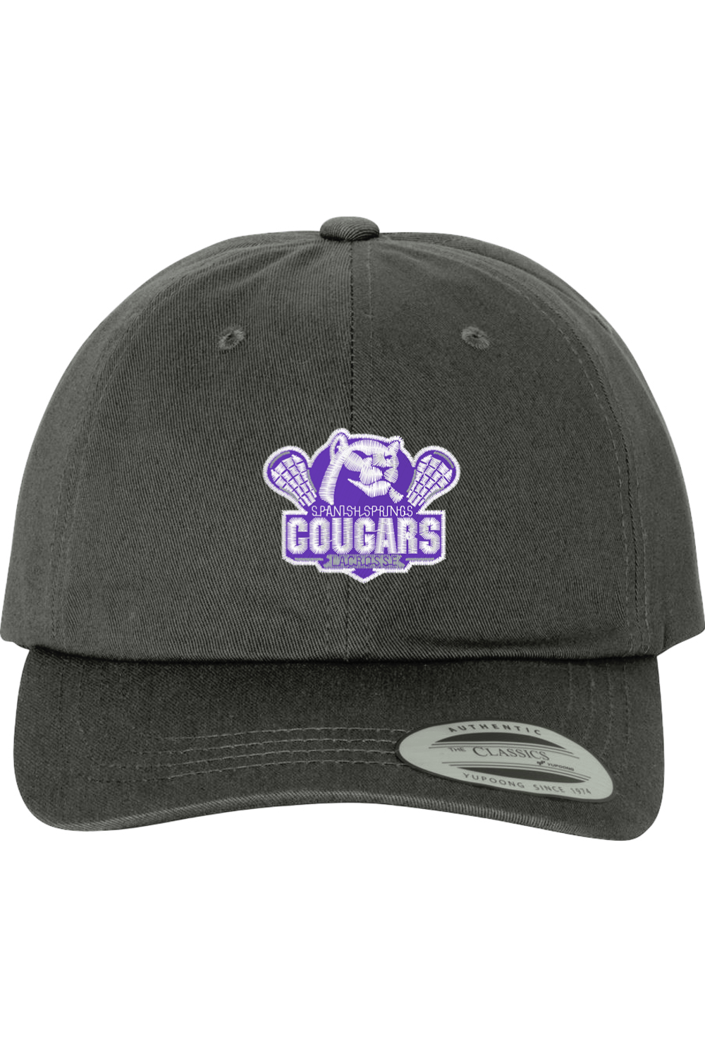 HS Cougars Embroidered Dad Hat