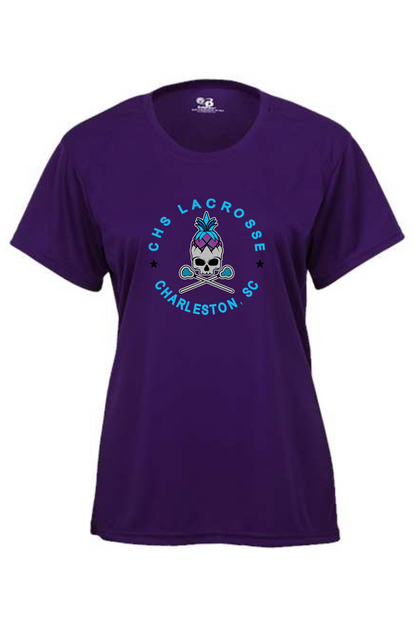 Charleston Lacrosse Youth Girl's Athletic T-Shirt