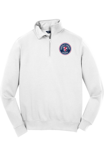 Nashville Lacrosse Adult Embroidered Quarter-Zip Pullover